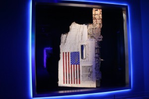 A Piece of Columbia found after it had broken up on re-entry. 