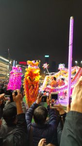 Crazy New year show business at the Horses